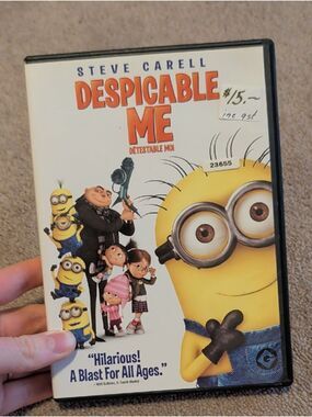 💜‎ 5/$20 Despicable Me DVD - Yellow Minion Artwork